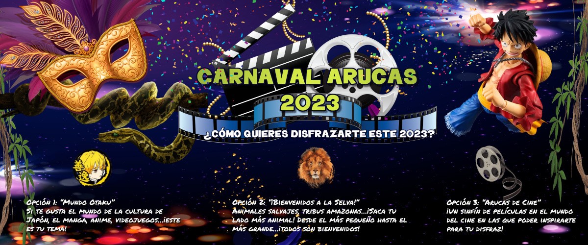 Elige la temática del carnaval de Arucas 2023